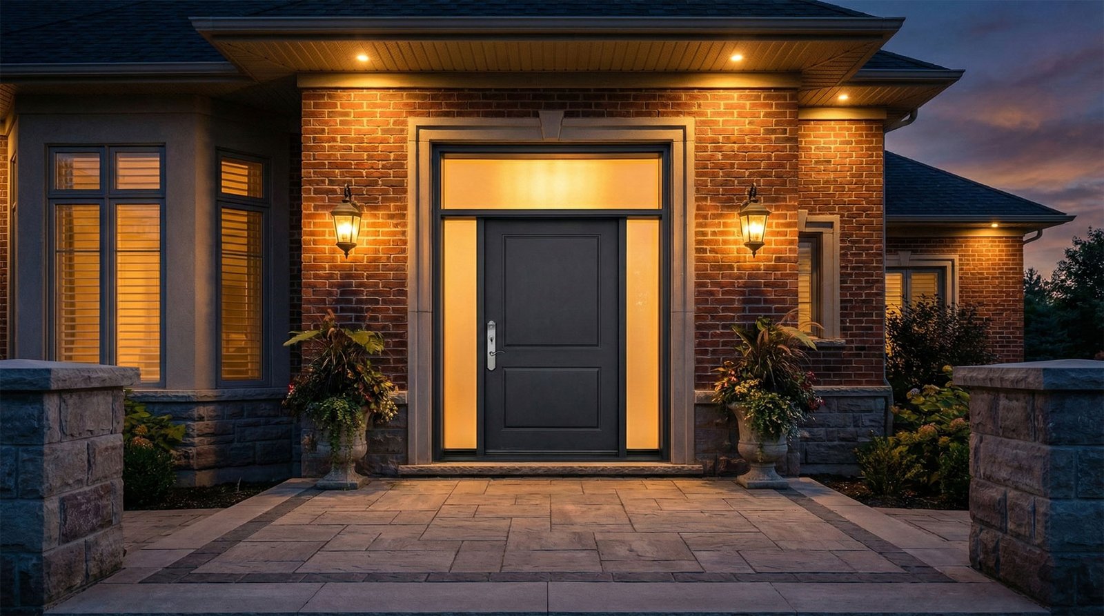 Premium fiberglass and steel entry doors for Toronto and GTA homes by MapleFort Doors