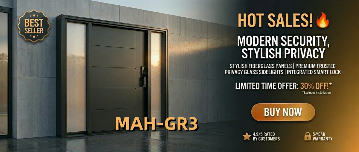 MAH-GR3 Fiberglass Entry Door