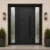 Single Door with 2 Sidelites
