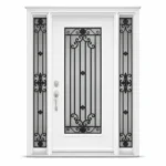365-STEEL-003 steel entry door Amazon white background