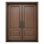 F100-V1 fiberglass entry door Amazon white background