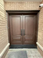 F100-V1 fiberglass entry door original product view