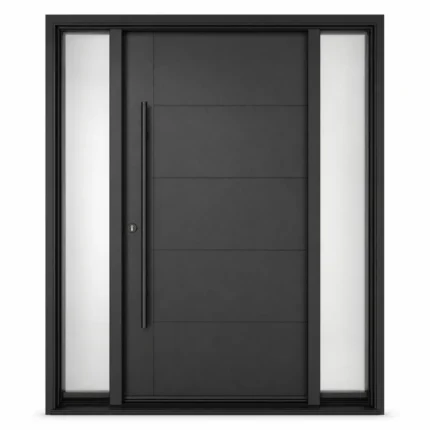 F102 fiberglass entry door Amazon white background