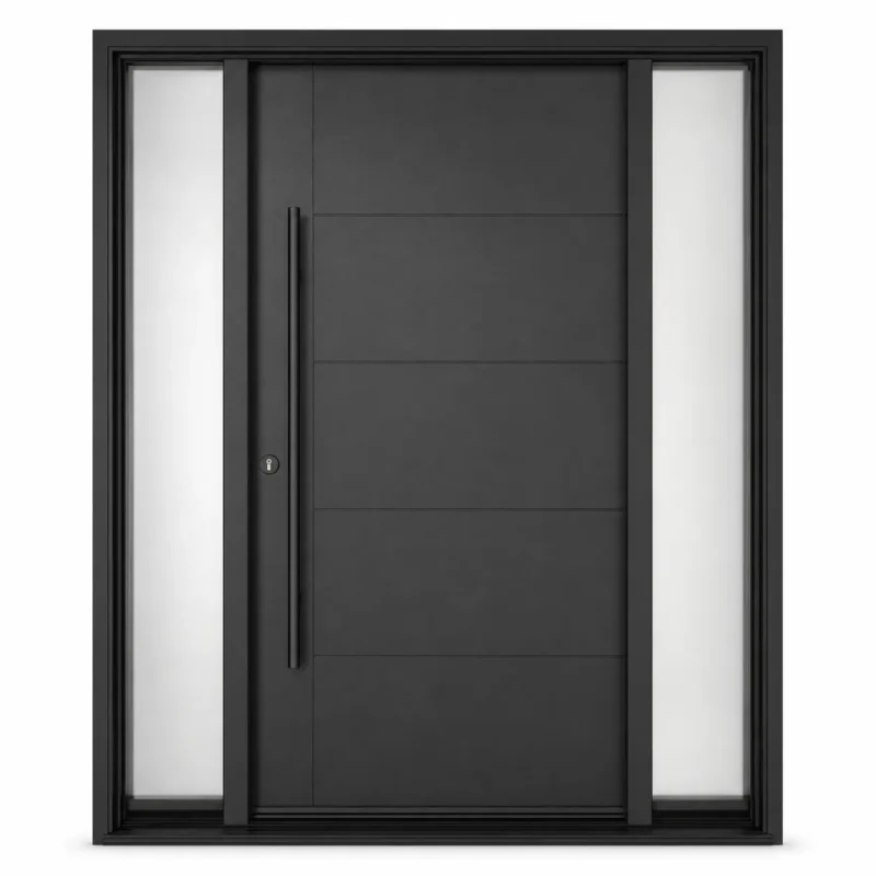 F102 fiberglass entry door Amazon white background