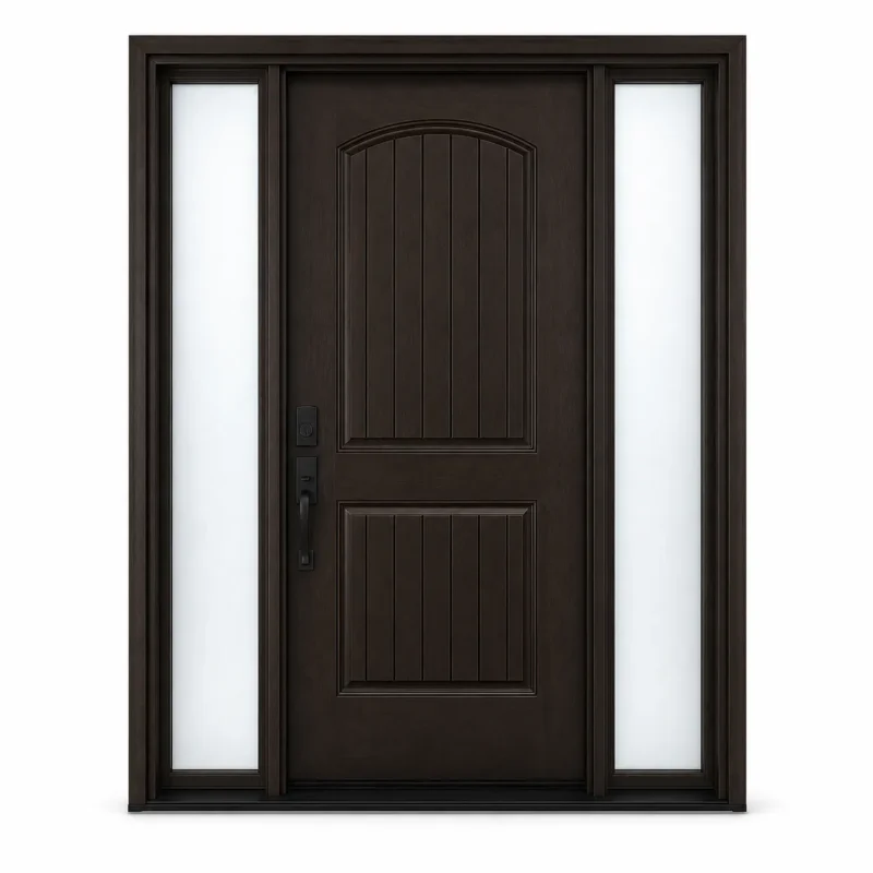 F104 fiberglass entry door Amazon white background