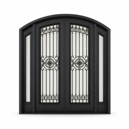 F106 fiberglass entry door Amazon white background