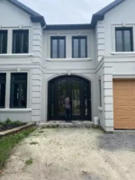 F106 fiberglass entry door original product view