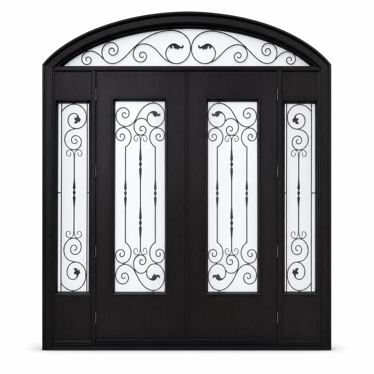 F107-V1 Amazon white background F107-V1 fiberglass entry door Amazon white background