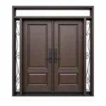 F108 fiberglass entry door Amazon white background