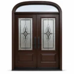F109 fiberglass entry door Amazon white background
