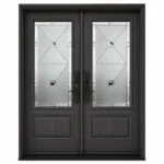 F11-MFD061 fiberglass entry door Amazon white background