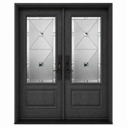 F11-MFD061 fiberglass entry door Amazon white background