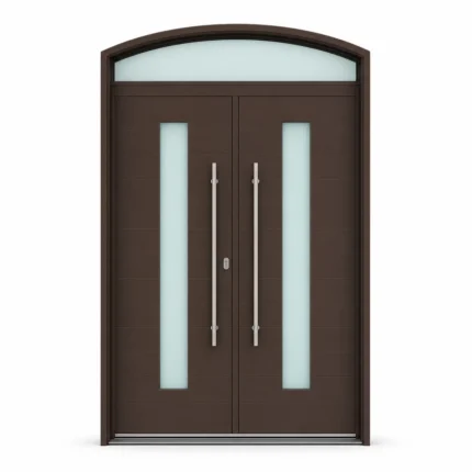 F110 fiberglass entry door Amazon white background