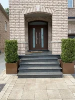 F110 fiberglass entry door original product view