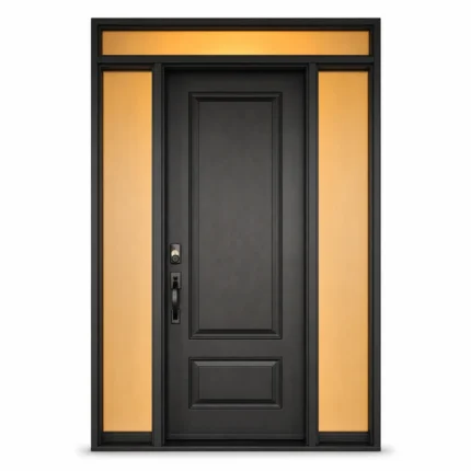 F111-V1 fiberglass entry door Amazon white background