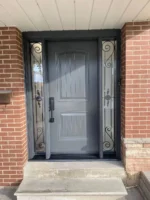 F112-V1 fiberglass entry door original product view