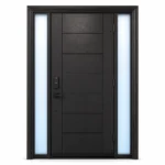 F114 fiberglass entry door Amazon white background