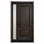 F116 fiberglass entry door Amazon white background