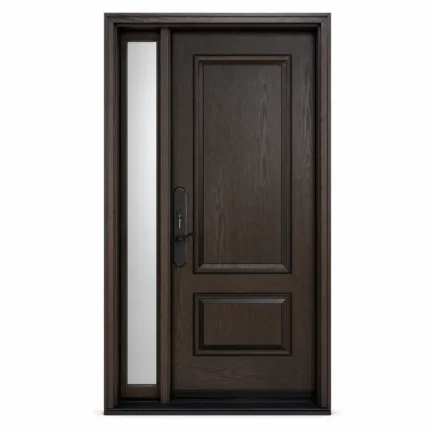 F116 fiberglass entry door Amazon white background