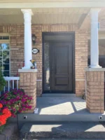 F116 fiberglass entry door original product view