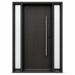 F118-V1 fiberglass entry door Amazon white background