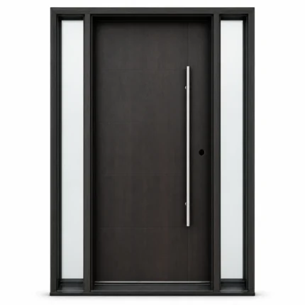 F118-V1 fiberglass entry door Amazon white background