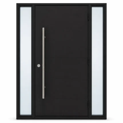 F118-V2 fiberglass entry door Amazon white background