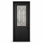 F119 fiberglass entry door Amazon white background