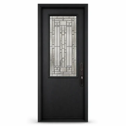 F119 fiberglass entry door Amazon white background