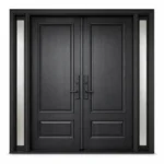 F121-V1 fiberglass entry door Amazon white background