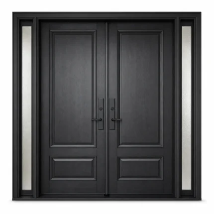 F121-V1 fiberglass entry door Amazon white background