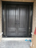 F121-V1 fiberglass entry door original product view
