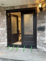 F122-V1 fiberglass entry door original product view
