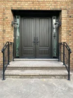 F123-V2 fiberglass entry door original product view