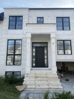 F124-V1 fiberglass entry door original product view