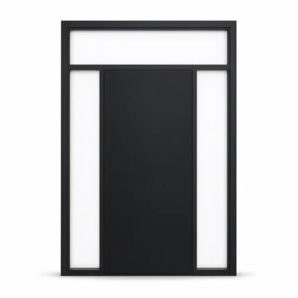 F124-V2 fiberglass entry door Amazon white background