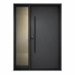 F126-V1 fiberglass entry door Amazon white background