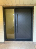 F126-V1 fiberglass entry door original product view