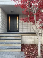 F128-V1 fiberglass entry door original product view