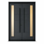 F130-V1 fiberglass entry door Amazon white background