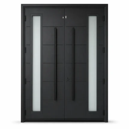 F130-V2 fiberglass entry door Amazon white background