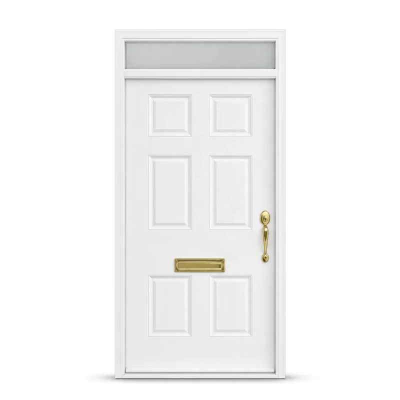 F131-V1 fiberglass entry door Amazon white background