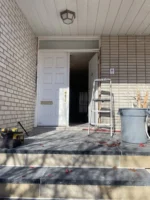 F131-V1 fiberglass entry door original product view