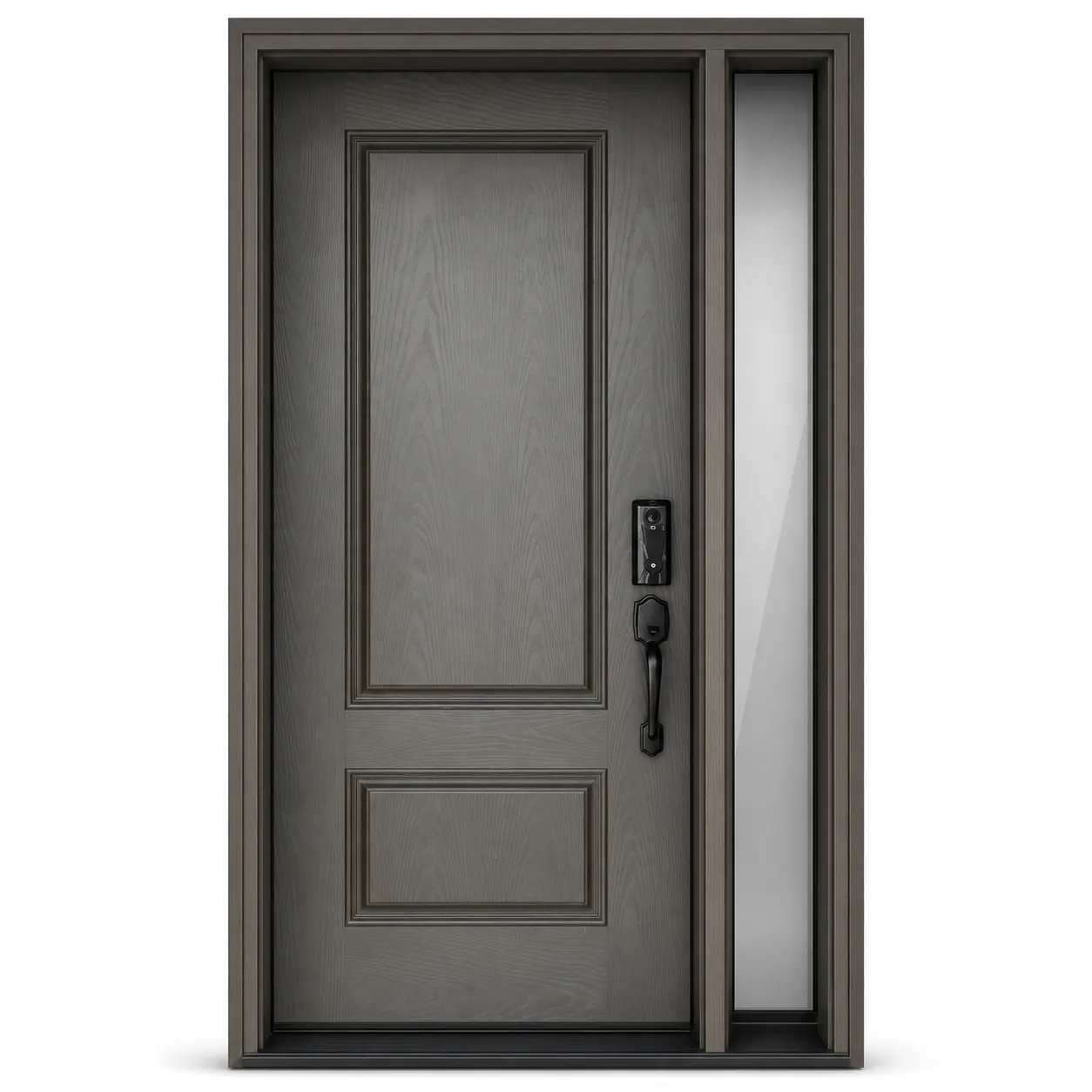 F132-V1 Amazon white background F132-V1 fiberglass entry door Amazon white background