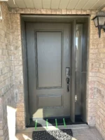 F132-V1 fiberglass entry door original product view