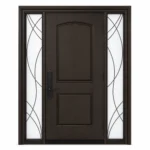 F14-MFD058 fiberglass entry door Amazon white background