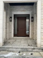 F15-MFD057 fiberglass entry door original product view