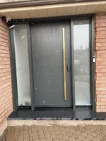 F157 fiberglass entry door original product view