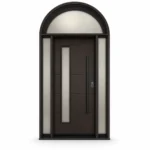 F158 fiberglass entry door Amazon white background
