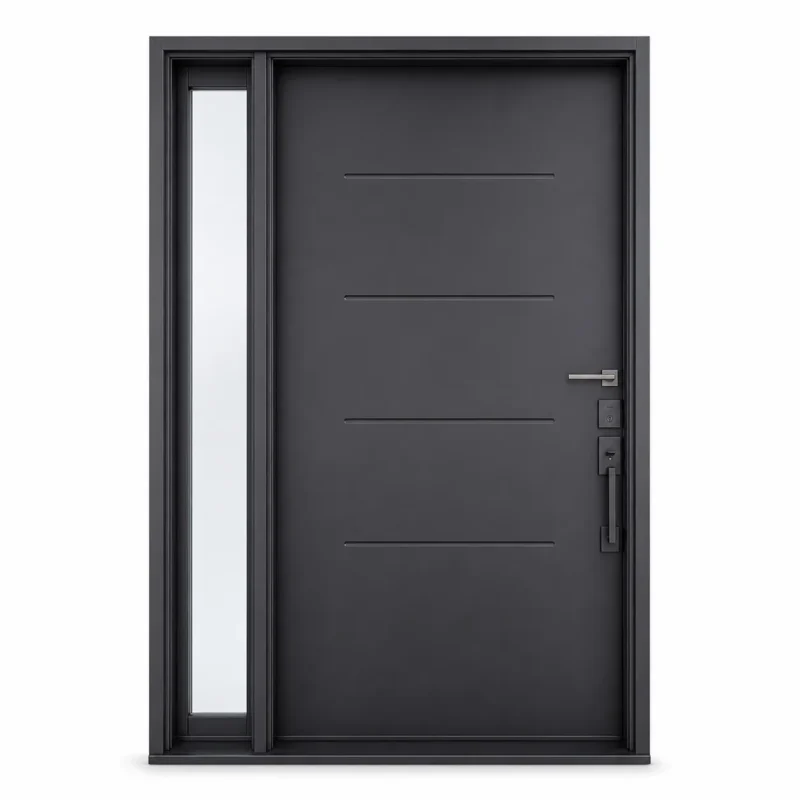 F159 fiberglass entry door Amazon white background